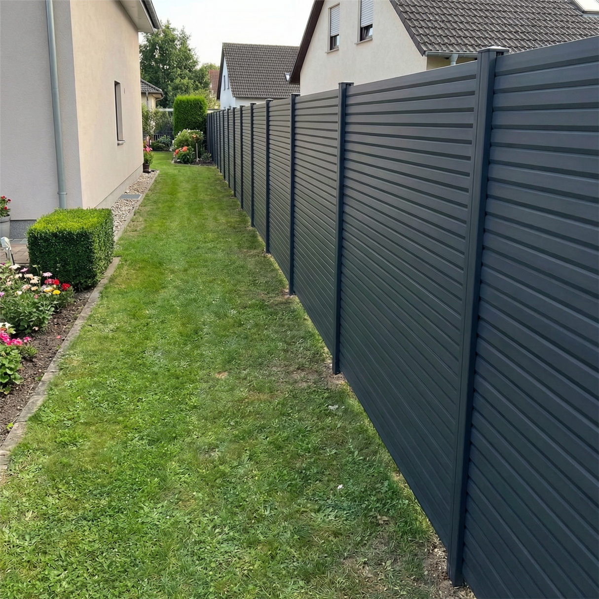 ModuLine Aluzaun MARIO Rhombus, Anthrazit