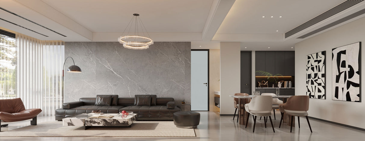 SPC-Wandverkleidung Schiefergrau 800x400mm - Inhalt 1,92m²