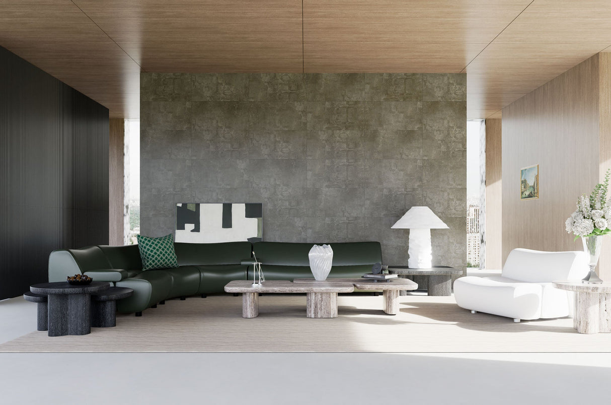 SPC-Wandverkleidung Dunkelbraun 800x400mm - Inhalt 1,92m²