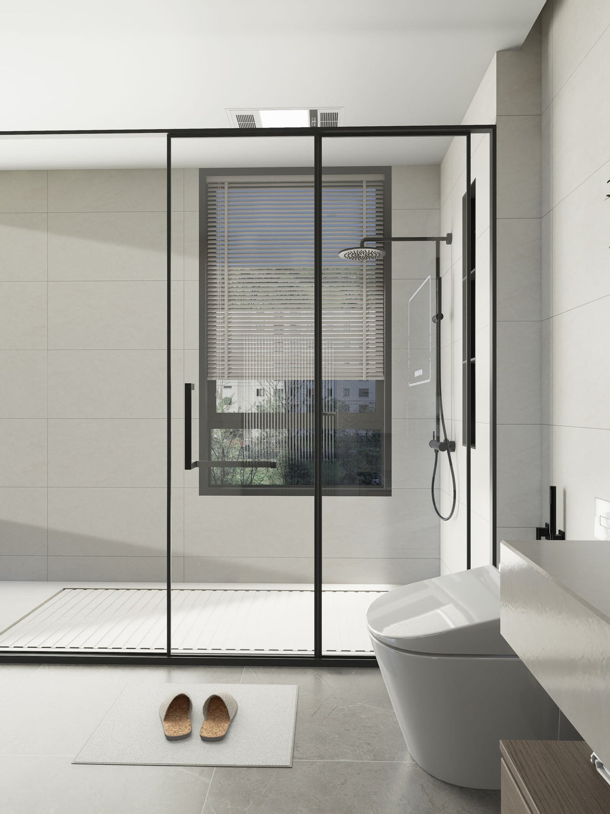 SPC-Wandverkleidung Cremeweiß 800x400mm - Inhalt 1,92m²