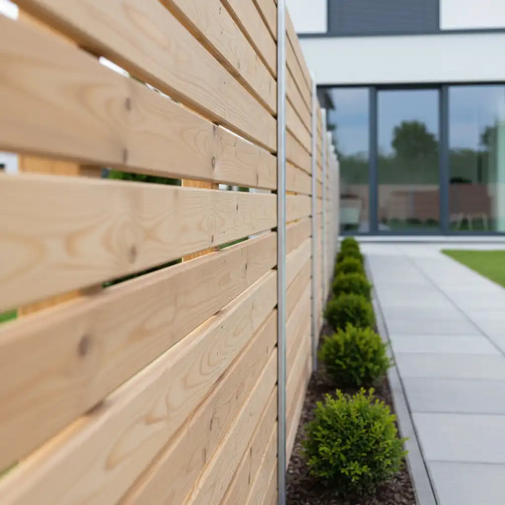 Sichtschutzzaun Lärche 180x180cm