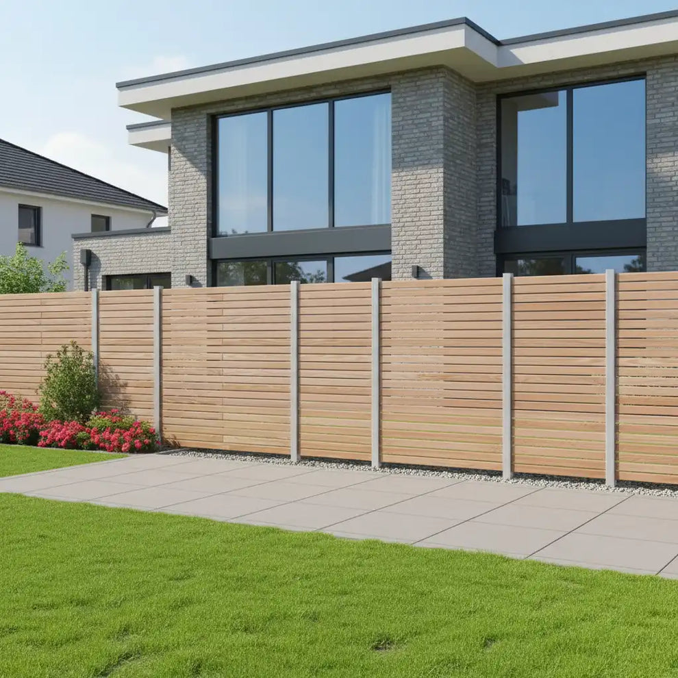 Sichtschutzzaun Lärche 180x180cm