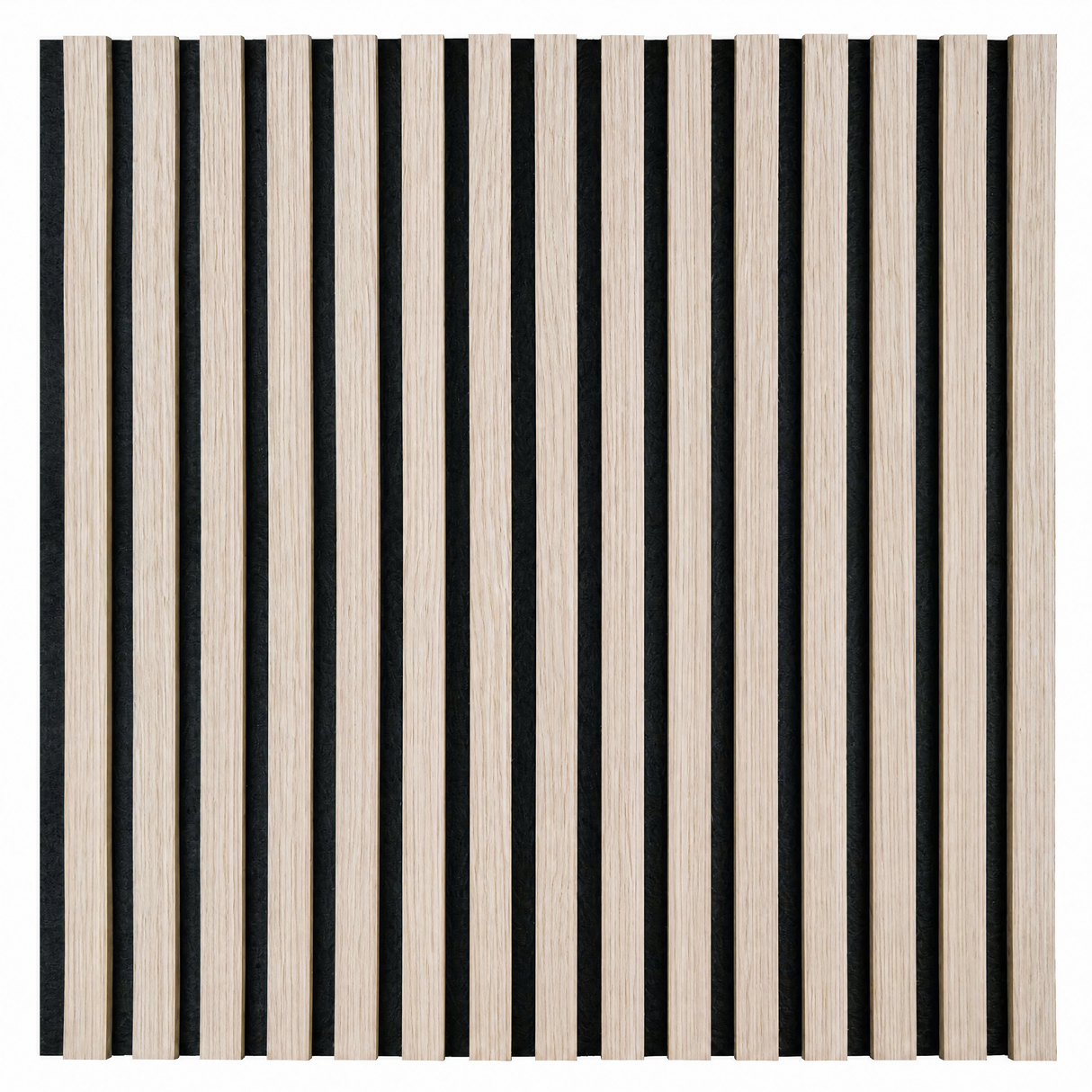 Akustikpaneel Premium Kiefer – Filz Schwarz 244 × 60 cm