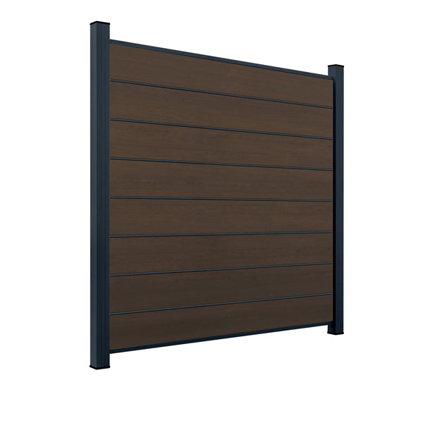 ModuLine Zaun-Komplettset ENZO, WPC Natur