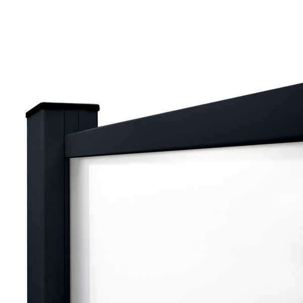 ModuLine Zaun-Komplettset ENZO, WPC Natur