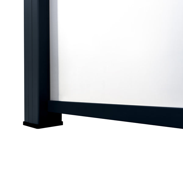 ModuLine Zaun-Komplettset ENZO, WPC Natur