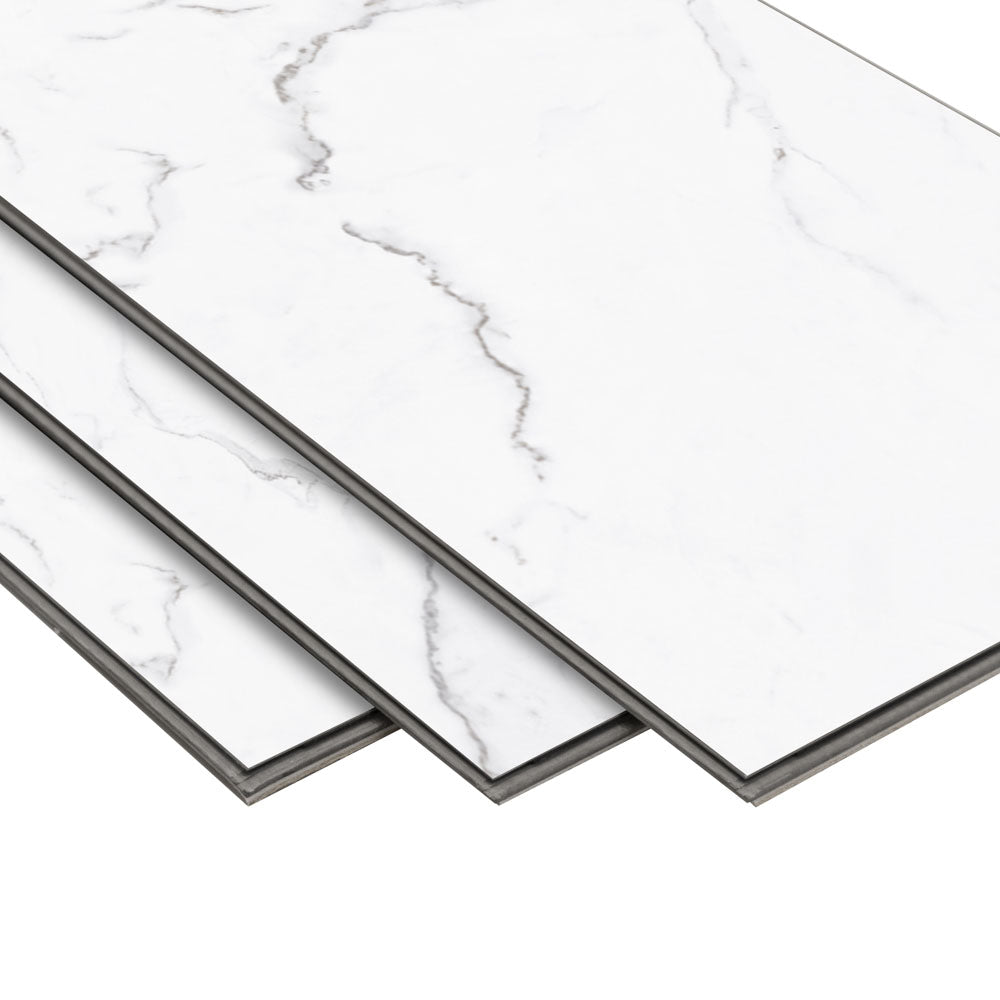 SPC-Wandverkleidung Marmor Weiß 800x400mm