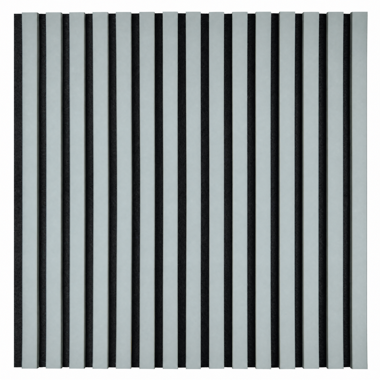 Akustikpaneel Premium Salbei – Filz Schwarz 244 × 60 cm