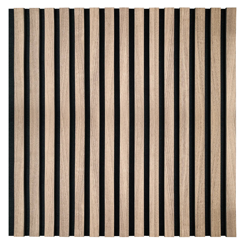 2er Set Wandverkleidung Akustikpaneel Eiche Natur 240x60cm