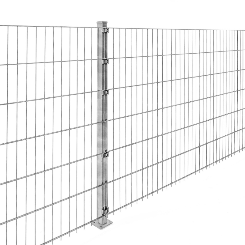 Doppelstabmattenzaun 8/6/8 mm Verzinkt