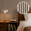 Akustikpaneel Premium Walnuss Filz Beige