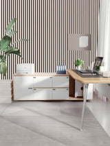 Akustikpaneel Premium Kiesel – Filz Schwarz 244 × 60 cm