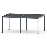 SkyShade Pro 4x5m Aluminium-Pergola mit LED & App-Steuerung – Anthrazit