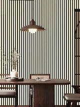 Akustikpaneel Premium Sand – Filz Schwarz 244 × 60 cm