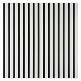Akustikpaneel Premium Sand – Filz Schwarz 244 × 60 cm