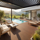 WPC Terrassendiele Hohlkammer Basic Kakao
