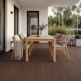 WPC Terrassendiele Hohlkammer Basic Kakao