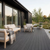 WPC Terrassendiele Hohlkammer Basic Schiefer