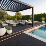 WPC Terrassendiele Hohlkammer Basic Schiefer