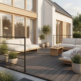 WPC Terrassendiele Hohlkammer Basic Schiefer