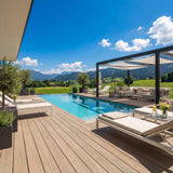 WPC Terrassendiele Massiv Antik Muskat