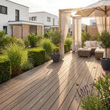 WPC Terrassendiele Massiv Antik Natur