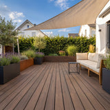 WPC Terrassendiele Massiv Antik Natur