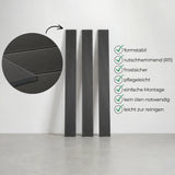 WPC Terrassendiele Massiv ECO Anthrazit