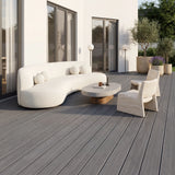 WPC Terrassendiele Massiv ECO Granit