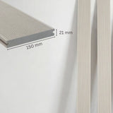 WPC Terrassendiele Massiv ECO Sand