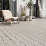WPC Terrassendiele Massiv ECO Sand