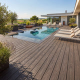 WPC Terrassendiele Massiv Terra Espresso