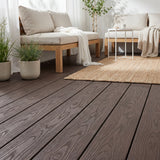 WPC Terrassendiele Massiv Terra Espresso