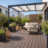 WPC Terrassendiele Massiv Terra Espresso