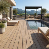 WPC Terrassendiele Massiv Terra Karamell