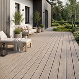 WPC Terrassendiele Massiv Terra Karamell
