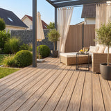 WPC Terrassendiele Massiv Terra Karamell