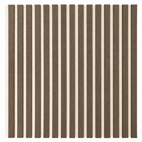 Akustikpaneel Premium Walnuss – Filz Beige 244 × 60 cm