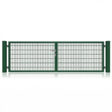 Doppelstabmattenzaun Tor zweiflügelig