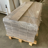 B-Ware EASY WPC Zaun Steckprofil Sand