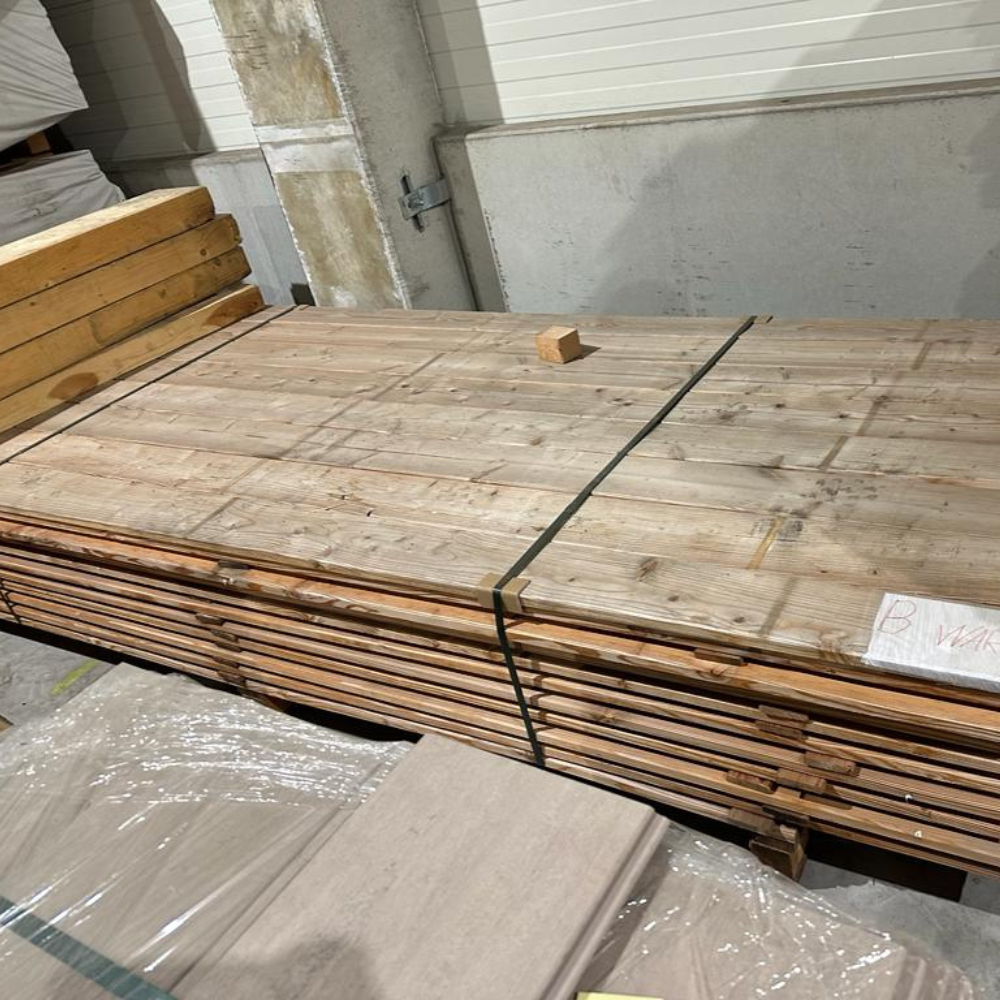 B-Ware Lärche Terrassendiele glatt 300cm