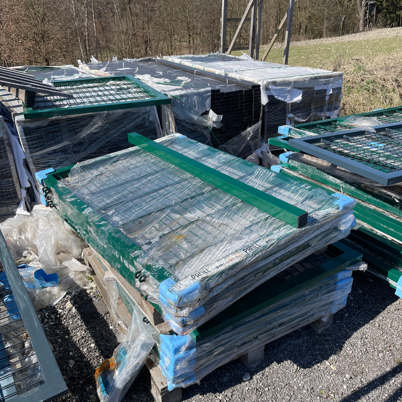 B-Ware Türen für Doppelstabmattenzaun