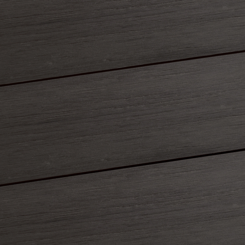 WPC Terrassendiele Massiv Antik Nero