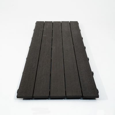 WPC Terrassendiele Massiv Antik Nero