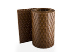 Rattan Sichtschutzrolle Coffee Braun