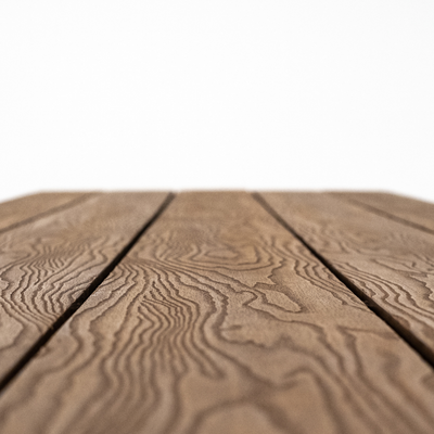 WPC Terrassendiele Hohlkammer Basic Teak