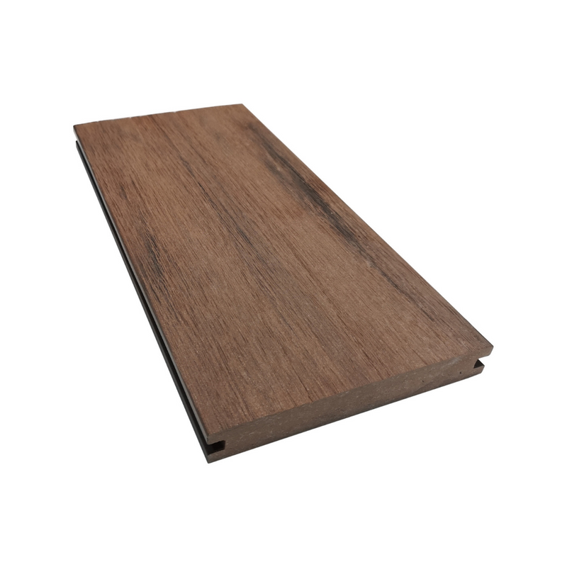 WPC Terrassendiele Massiv Antik Coffee